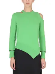 [Alexander McQueen] Alexander McQueen-Sweater With Bare Shoulders-Donna S