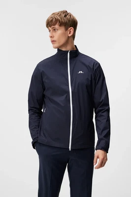 New Men's J Lindeberg Ash Light Packable Navy Jacket (MSRP $165) Size XXL