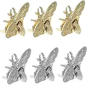 FOMIYES 6Pcs Decorative Bee Bag Locks Elegant Purse Closure Buckles Durable Twisting Turn Locks for Handbags Luggage Travel Bags Design for Stylish Decoration