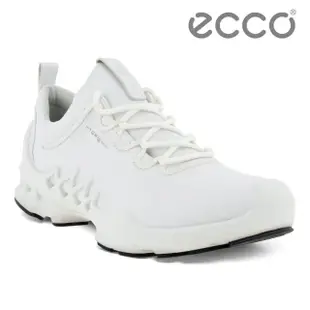 【ecco】BIOM AEX W 健步探索戶外運動鞋 女鞋(白色 80283301007)