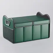 Collapsible Trunk Organizers for Volkswagen Amarok Ute 2020 2021 2022 2024 2025, Spacious Multi Compartment Storage Box for Travel Groceries Camping,Green