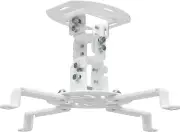 Soporte de techo para proyector - Bajo.Universal Ajuste Múltiple 30 libs Blanco