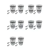 4X(10 Pcs Handheld Mic Holder Microphone Speaker Clip for CB CM3003830