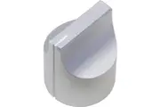 PD2227SA Knob with Set Screw 22mm Diameter Aluminium Silver