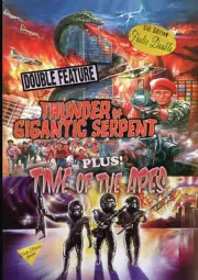 Thunder of Gigantic Serpent / Time of the Apes,New DVD, Pierre Kirby, Godfrey Ho