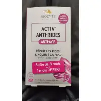 在飛比找蝦皮購物優惠-【供應 法國原裝】90粒Biocyte Activ' ant