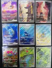 151 Korean COMPLETE SAR AR Evolution SET Alt Art Card Charizard Blastoise+ Lot 9