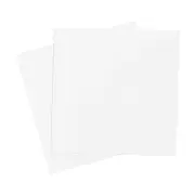 Foam Sheets Crafts 10x10 Inch 10mm EVA Craft Foam Paper Sheets, White, 2 Sheets