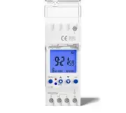 LCD Timer Switch Relay Clock Display 7 Days Programmable 24hrs Output 1 Second