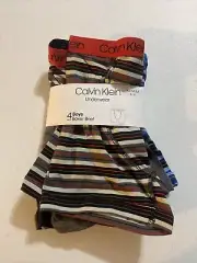 Calvin Klein Kids Boys 4-Pack Boxer Brief Size Medium(8-10) NWT