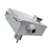 ALLOY RADIATOR OVERFLOW COOLANT HEADER TANK RESERVOIR FOR FORD AU FALCON SILVER (for: Ford)