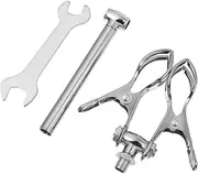 GOOHOCHY 1 Set Handheld Moxa Stick Holder Durable Stainless Steel Double Clip for Moxibustion Moxa Clip for Safe and Practical Use for and Wellness