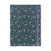 Filofax Garden Refillable Notebook A4 - Dusk