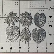 Universal Thin Metal Die Cut Tool Emboss Fern leaf Maple Frond Hawaii Island