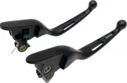 HARDDRIVE 53847 3 SLOT LEVER SET BLACK FLT `21-22 CBL CLUTCH