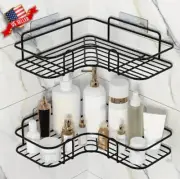 2Pk Triangular Corner Shower Caddy / Organizer Shelf- Easy Bathroom Storage-