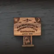 Mini Ouija Board with Drawer Wooden Handcrafted Toy Decor Model