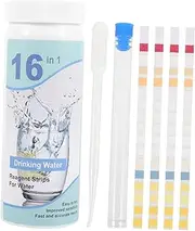 ULTECHNOVO Aquarium Test Strips 100pcs Water Quality Test Papers Meter for Drinking Water Easy to Use Kit