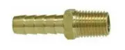 1/2" H x 3/8" MP Brass Hose Barb Male Adapter QTY 5
