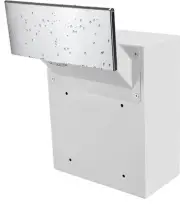 2022 Pocher D9N-W Through-the Wall Drop Box Depository Safe 16.5X8X14" White