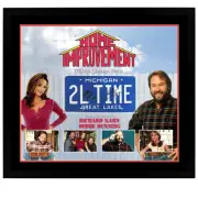 Home Improvement Richard Karn & Debbe Dunning Signed License Plate Framed