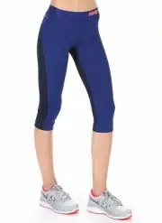 NEW NIKE [M] Women’s PRO Training/Yoga/Gym Capris-Blue 589366-455