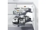 HIGOLD Shearer Swing Out Kitchen Corner Storage - Fits 900mm Blind Corner - Left Opening