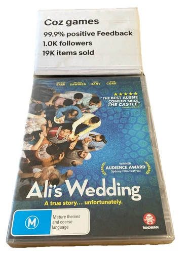 Ali's Wedding DVD, 2017 Region 4 Osamah Sami, Helana Sawires BRAND NEW & SEALED
