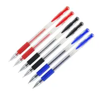 在飛比找momo購物網優惠-【小麥購物】0.5mm中性筆原子筆(彈頭筆 黑筆 藍筆 紅筆