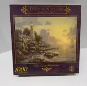 Thomas Kinkade 1000 Piece Jigsaw Puzzle "The Sea of Tranquility" Brand NEW