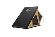 San Hima Kalbarri Lite Rooftop Tent Hardshell With Ladder Khaki Camping 4x4 4WD