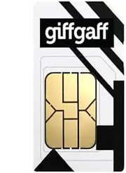 giffgaff Sim Card Pay as you go Simcard. £10 for 20GB Internet Data and Unlimited SMS and Calls