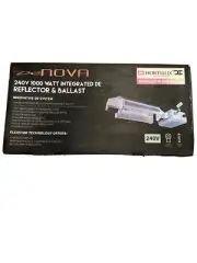 De Nova 1000w DE HPS Grow Light