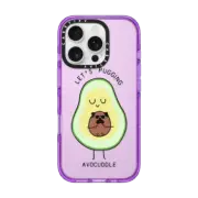 iPhone 16 Pro Impact Case LET'S PUGGING AVO- CUDDLE