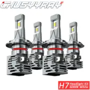 For Smart Fortwo 2008-2015 - 4X H7+H7 LED Headlight High Low Bulbs Kit 6000K (for: Smart)