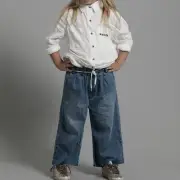 NWT One Teaspoon Girls Bonnie Denim Pants Sz 8-9