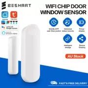 Wireless Smart Home WiFi Chip Door Window Sensor Security Alarm Google Alexa APP