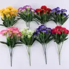 Exquisite Workmanship 10 Head Carnation Artificial Flowers for Wedding Decor
