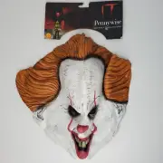 Rubies Costumes Pennywise Mask IT Clown 3/4 Adult Horror Vinyl Stephen King