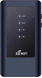 M2A 5G MiFi Mobile Modem WiFi5 Dual Band 5Ghz Hotspot with SIM Card Slot Wireless Internet Router Devices