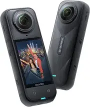 Insta360 X5 Action Camera 8K 30fps 360° Video Waterproof Built-in Wind Guard NEW