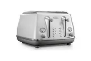 [De'Longhi] DeLonghi Icona Capitals 4 Slice Toaster (Sydney White)