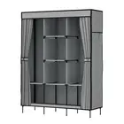 Artiss Clothes Wardrobe Closet Storage Large Portable Organiser Shelf Grey New