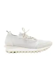 micro-mesh panelled trainers 45,41,43 White