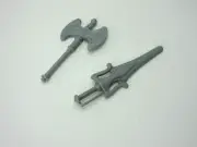 MOTU,vintage,Original HE-MAN SWORD & AX,AXE,Masters of the Universe,weapon,parts