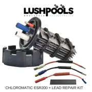 CHLOROMATIC / AQUACHLOR ESR200 C260 MC20C Chlorinator Cell + Half Lead Kit