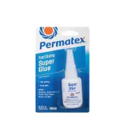 2 x Permatex Super Glue Carded 28 Gram Fast Setting Adhesive Fast Drying