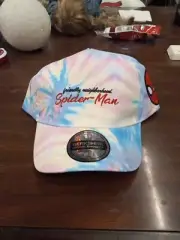 Girls' Spider-Man Tie-Dye Hat Marvel Friendly Neighborhood Spider-Man New w/ Tag