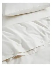 [Fine Day] Wonder King Quilt Cover in Cream