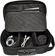 [Generic] Odor Proof Bag | Document Lock Box - Travel Document Organizer, Storage Case, Multifunctional Storage Pouch for Cash, Jewelry, Passports